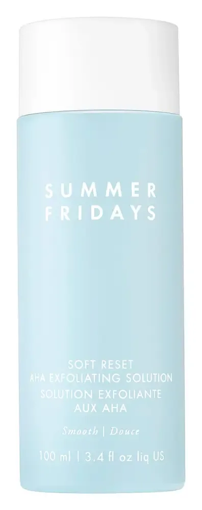 Summer Fridays Soft Reset AHA Exfoliating Solution