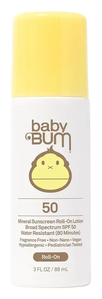 Sun Bum Baby Bum Mineral SPF 50 Roll-On Sunscreen