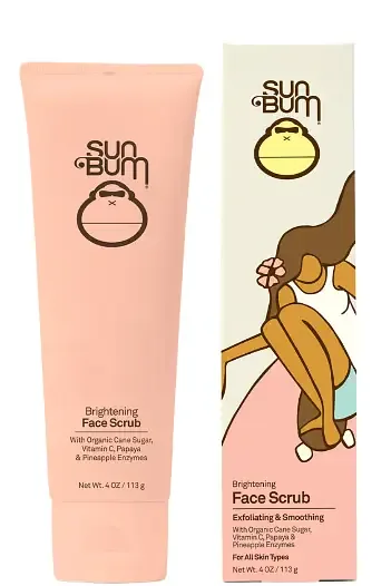 Sun Bum Brightening Face Scrub