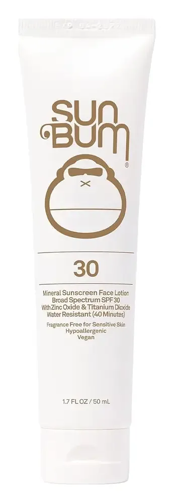 Sun Bum Mineral SPF 30 Sunscreen Face Lotion