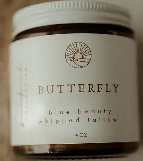 Sunbird Collective Butterfly / Blue Tansy Beauty Whip