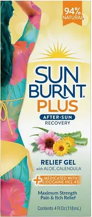 SunBurnt After Sun Recovery Relief Gel