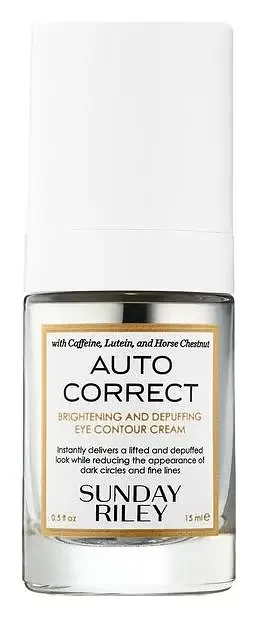 Sunday Riley Auto Correct Brightening and Depuffing Eye Contour Cream