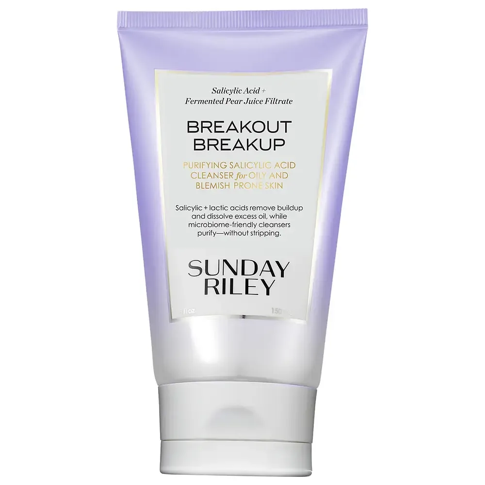 Sunday Riley Breakout Breakup Purifying Salicylic Acid Cleanser