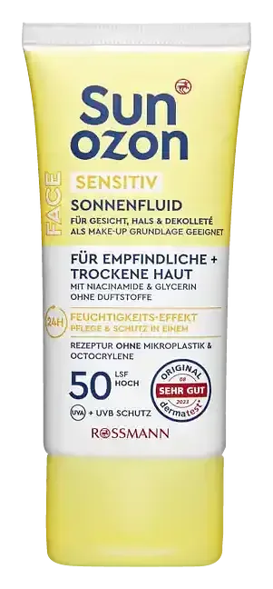 Sunozon Face Sonnenfluid Sensitiv SPF 50