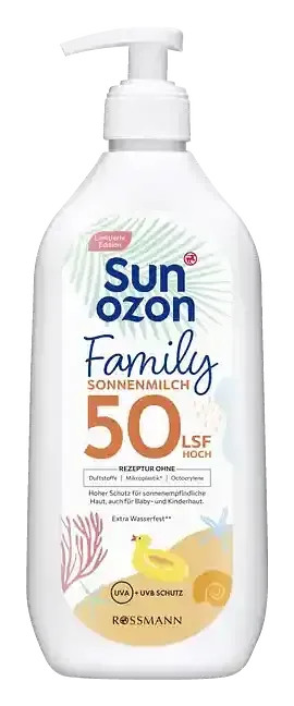 Sunozon Family Sonnenmilch SPF 50