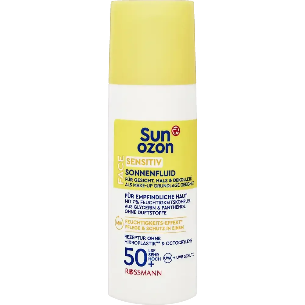 Sunozon Sonnenfluid Sensitiv LSF50+