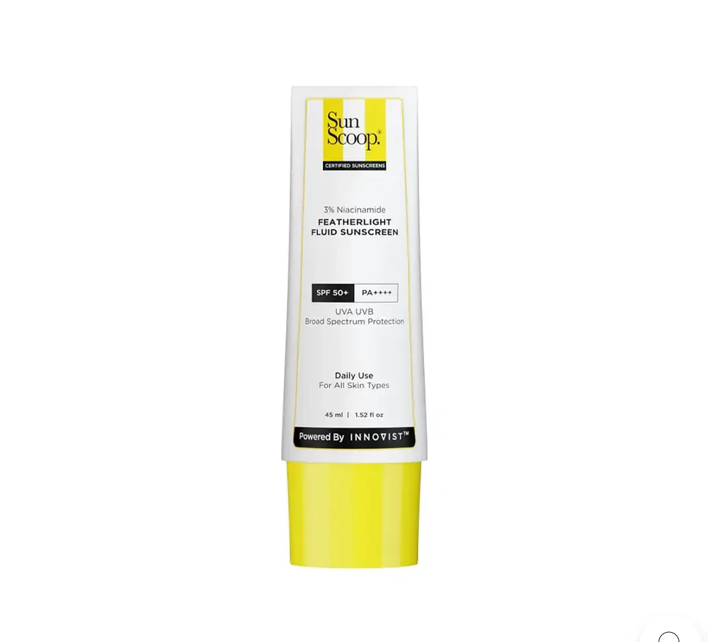 Sunscoop 3% Niacinamide Featherlight Fluid Sunscreen SPF 50+