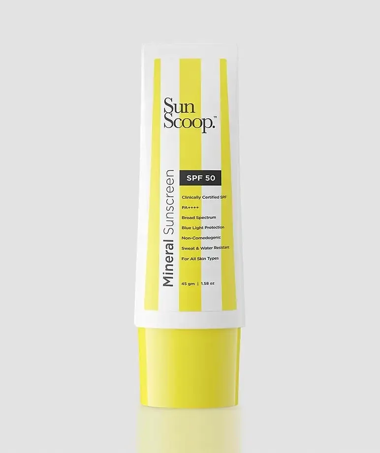 Sunscoop Mineral Sunscreen SPF 50 PA++++