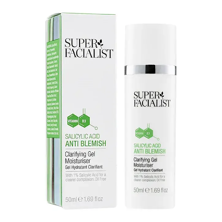 Super Facialist Salicylic Acid Anti-Blemish Clarifying Gel Moisturiser