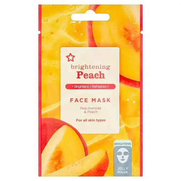 Superdrug Brightening Peach Face Mask