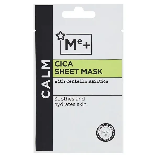 Superdrug Me+ Cica Sheet Mask