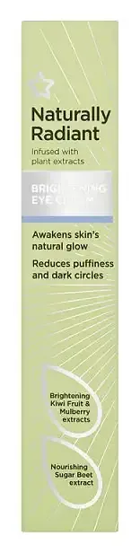 Superdrug Naturally Radiant Brightening Eye Cream