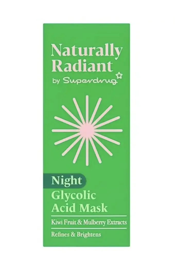 Superdrug Naturally Radiant Night Glycolic Acid Mask