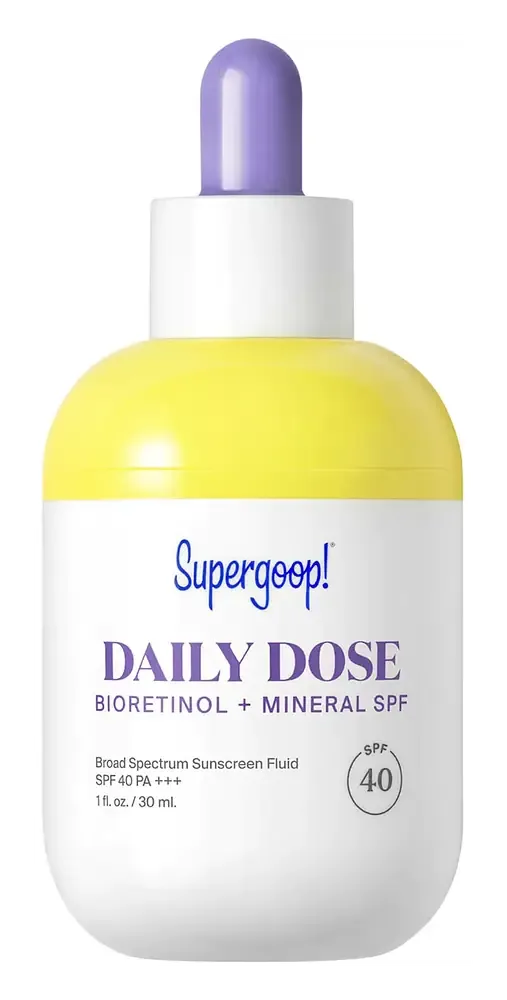 Supergoop! Daily Dose Bioretinol + Mineral Fluid SPF 40 PA+++