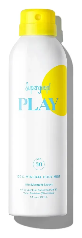 Supergoop! Play 100% Mineral Body Mist SPF 30 With Marigold Extract