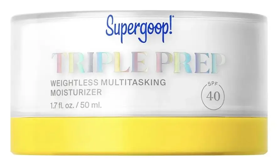 Supergoop! Triple Prep Weightless Multitasking Moisturizer SPF 40 Face Sunscreen