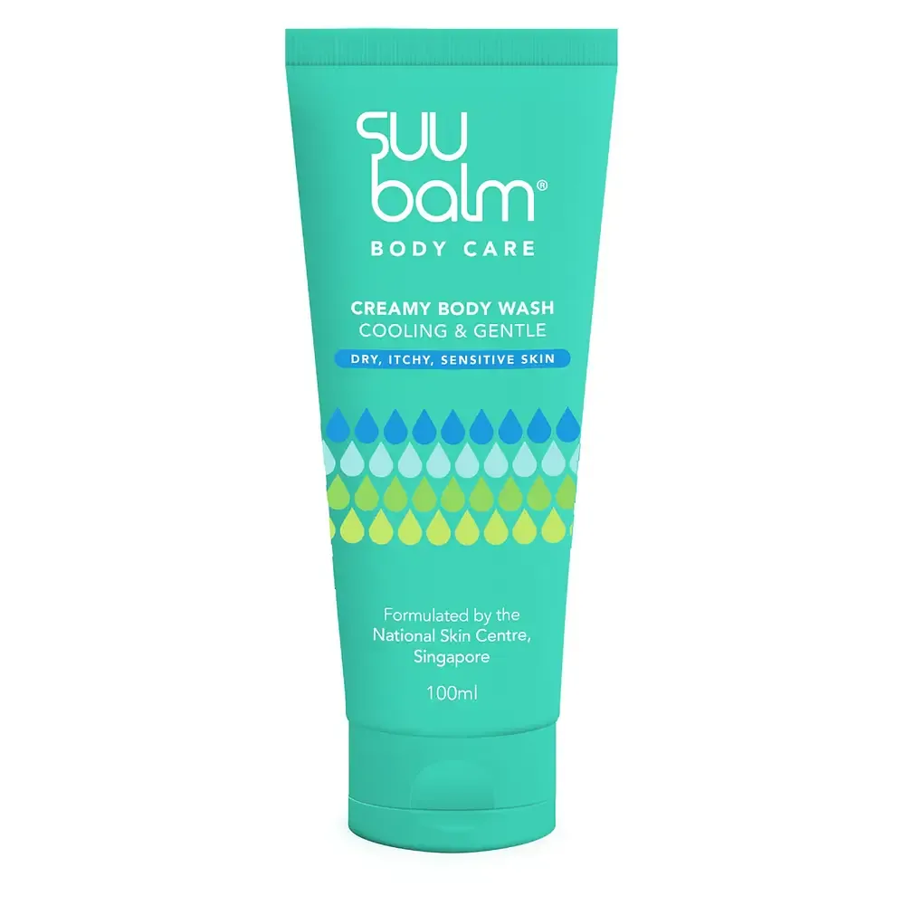 Suu Balm Creamy Body Wash Cooling & Gentle