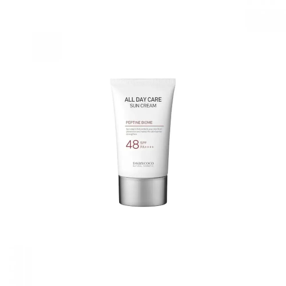 Swanicoco All Day Care Peptine Biome Suncream SPF 48