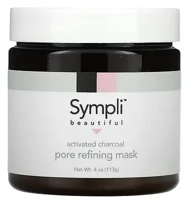 Sympli Beautiful Activated Charcoal Pore Refining Beauty Mask