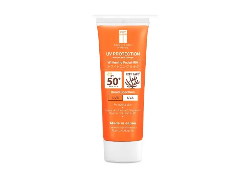 Target Pro By Watsons UV Protection Whitening Facial Milk SPF 50+