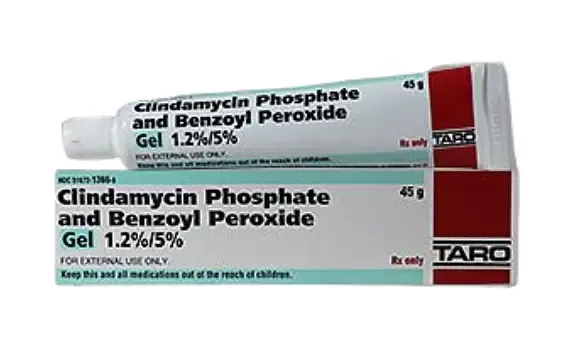 Taro Clindamycin Phosphate & Benzoyl Peroxide Gel 1.2%/5%