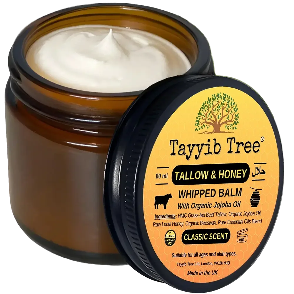 Tayyib Tree Tallow & Honey Whipped Balm