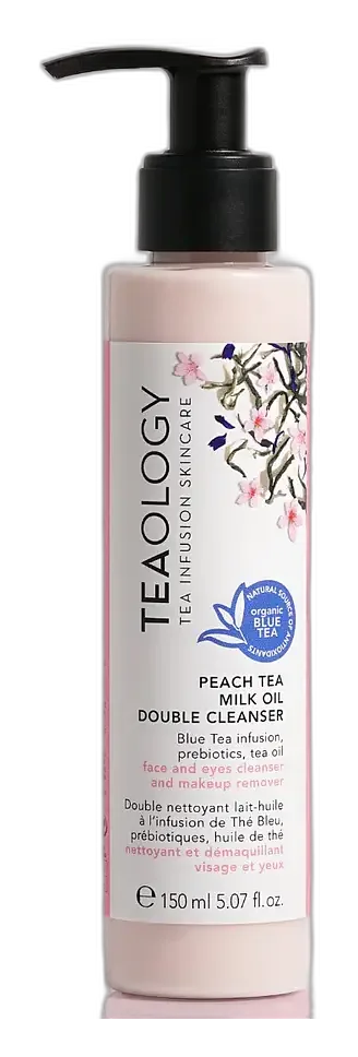 Teaology Skincare Peach Tea Milk Oil Double Cleanser