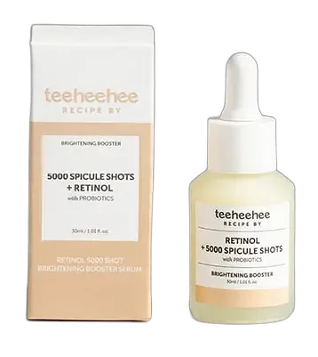 Teeheehee 5000 Spicule Shots + Retinol Serum
