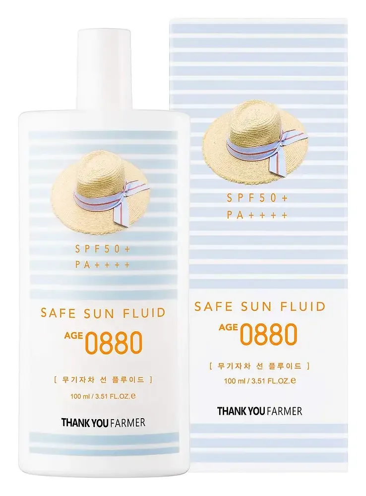 THANK YOU FARMER Safe Sun Fluid AGE 0880 SPF50+/PA++++