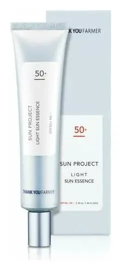 THANK YOU FARMER Sun Project Light Sun Essence SPF50+ PA+++