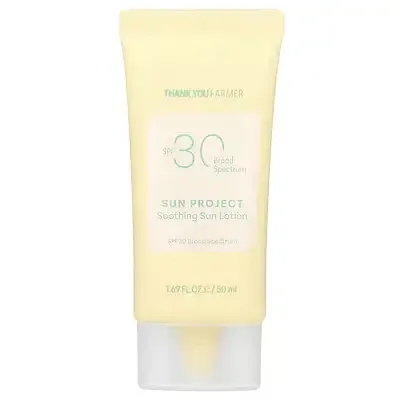 THANK YOU FARMER Sun Project Soothing Sun Lotion SPF 30