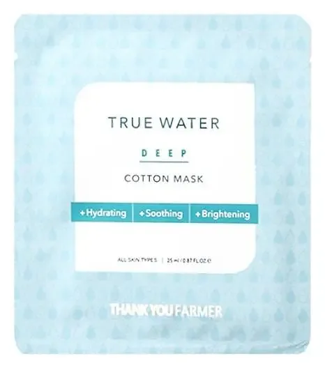 THANK YOU FARMER True Water Deep Cotton Mask