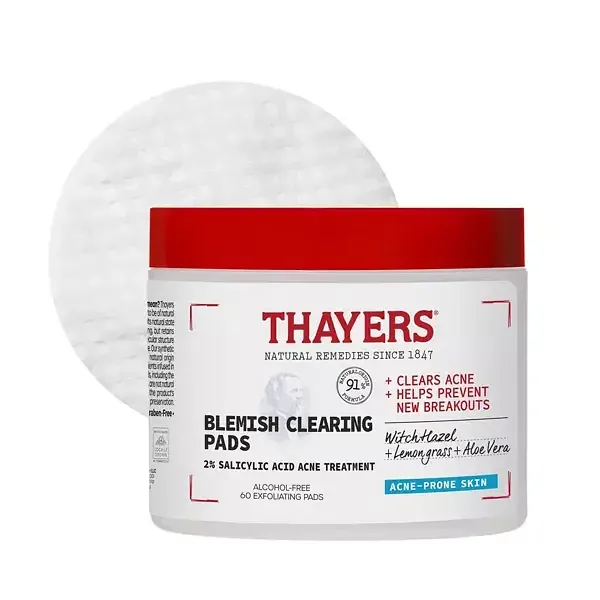 Thayers Blemish Clearing Acne Treatment Pads