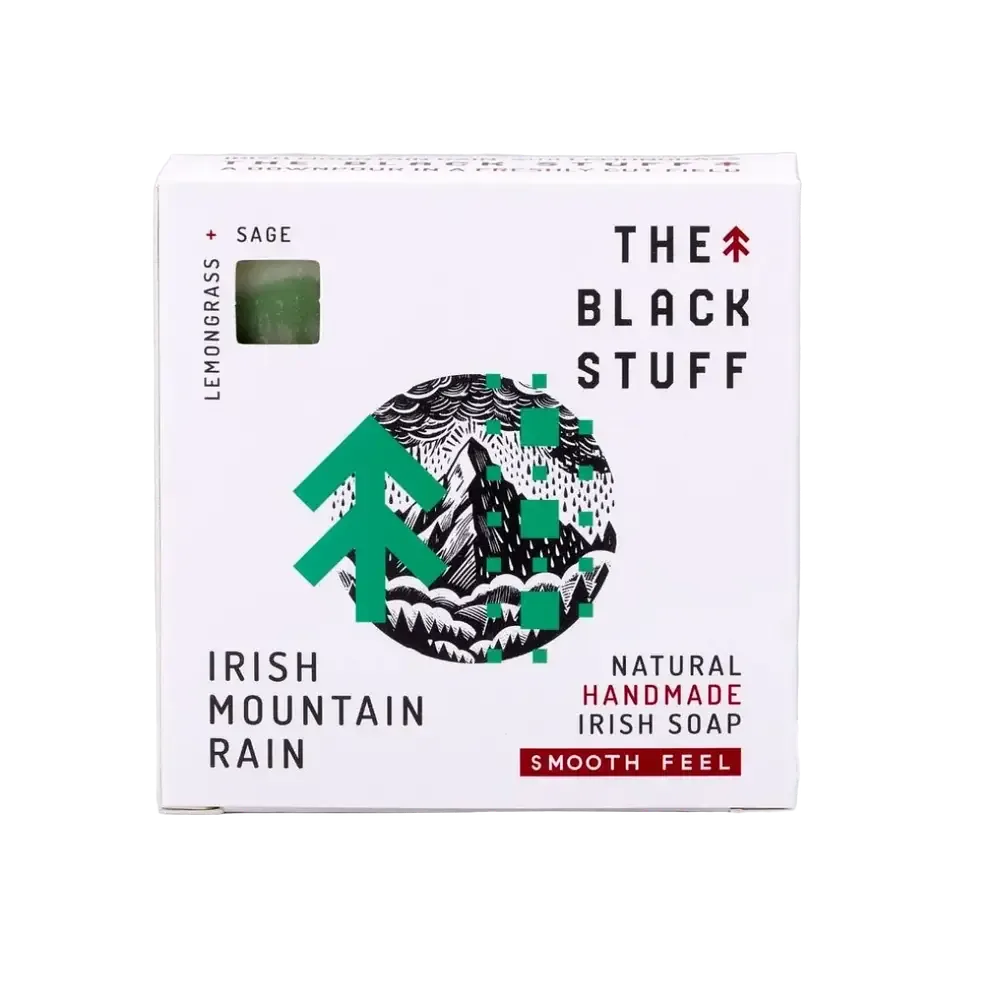The Black Stuff Irish Mountain Rain Natural Handmade Irish Soap