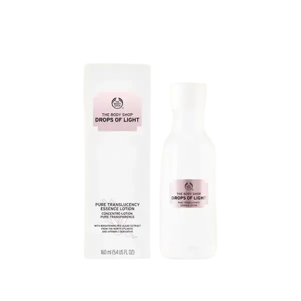 The Body Shop Drops Of Light Pure Translucency Essence Lotion