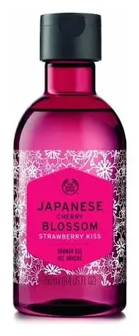 The Body Shop Japanese Cherry Blossom Strawberry Kiss Shower Gel