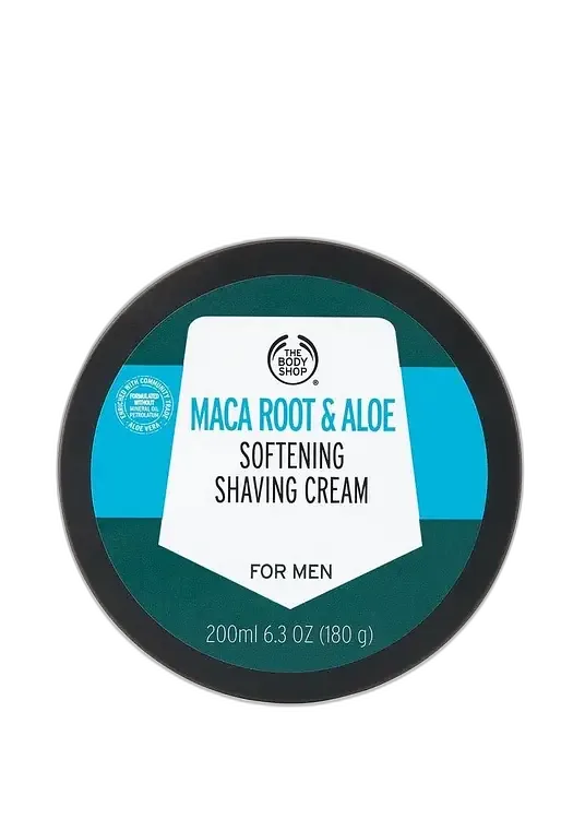 The Body Shop Maca Root & Aloe Softening Shaving Cream For Men