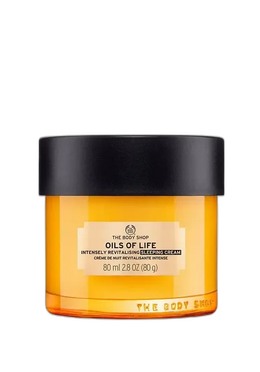 The Body Shop Oils Of Life Intensely Revitalising Sleeping Cream