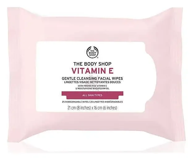 The Body Shop Vitamin E Gentle Facial Cleansing Wipes