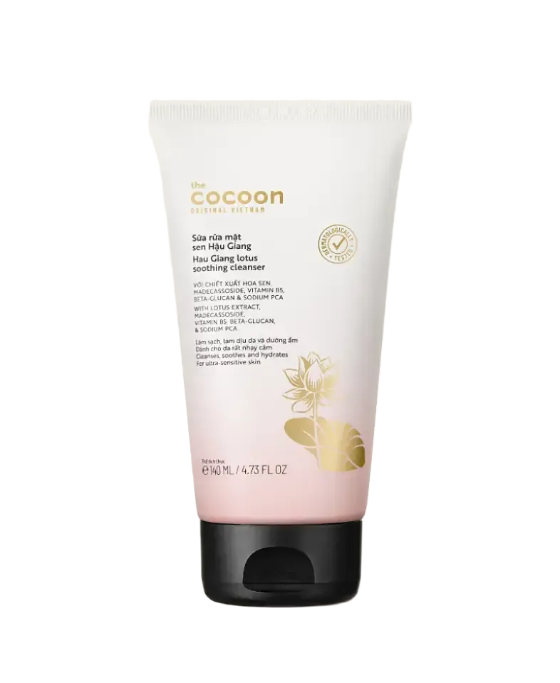 The Cocoon Vietnam Hau Giang Lotus Soothing Cleanser