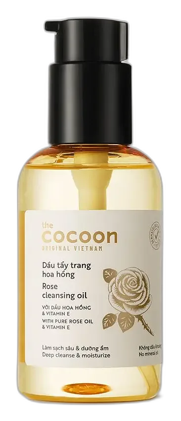 The Cocoon Vietnam Rose Cleansing Oil