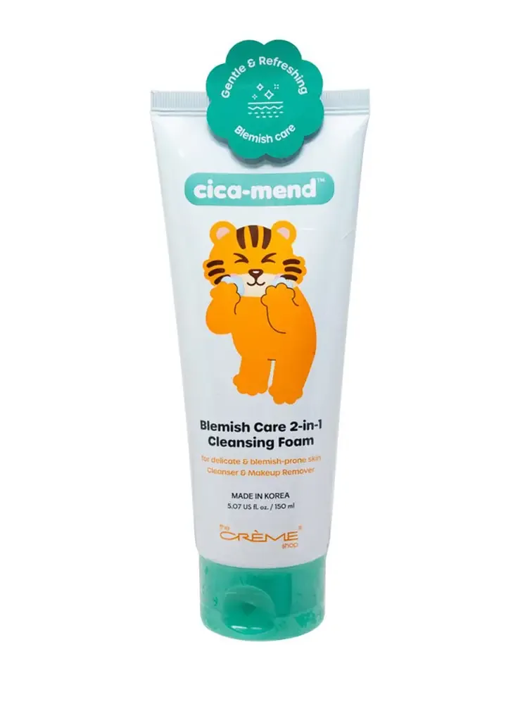 The Creme Shop Cica-Mend Blemish Care 2-In-1 Cleansing Foam