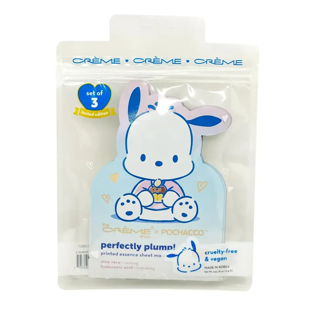The Creme Shop Pochacco Perfectly Plump Printed Essence Sheet Mask