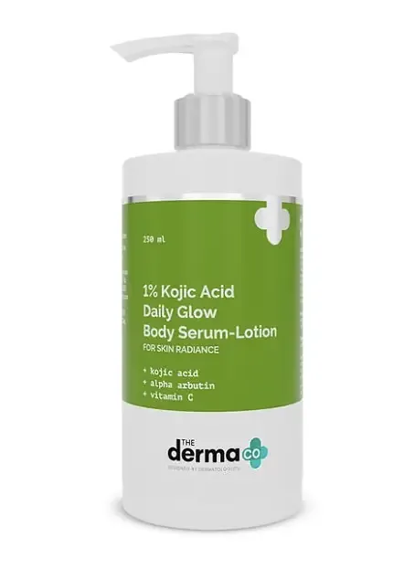 The Derma Co 1% Kojic Acid Daily Glow Body Serum-Lotion