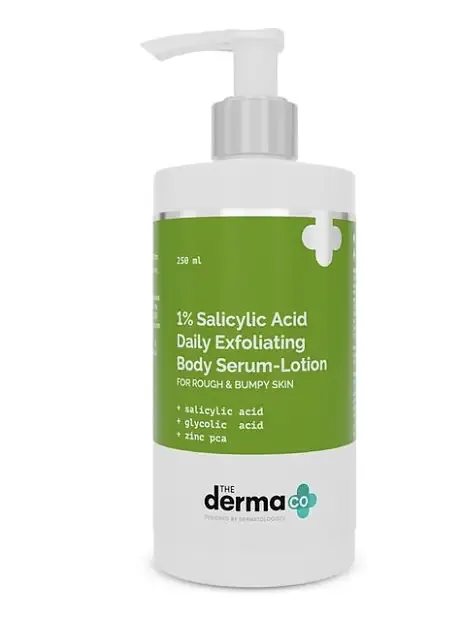 The Derma Co 1% Salicylic Acid Daily Exfoliating Body Serum-Lotion