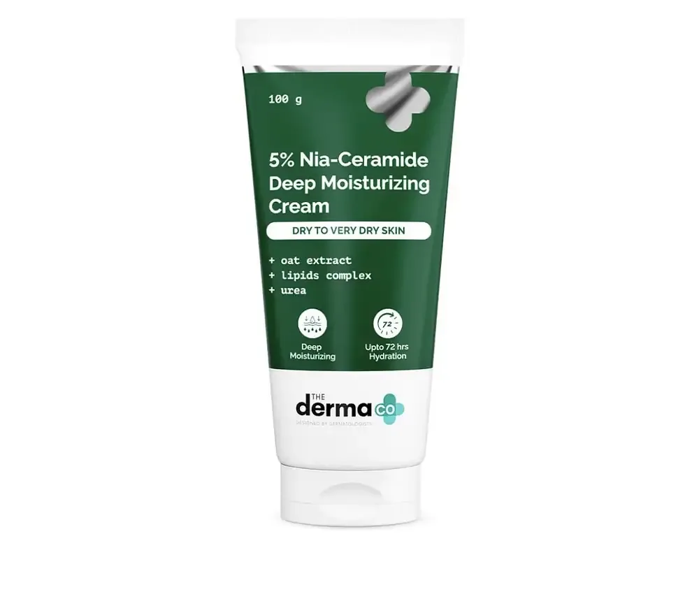 The Derma Co 5% Nia-Ceramide Deep Moisturizing Cream