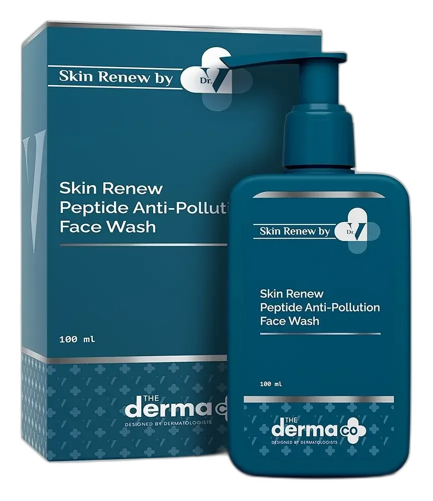 The Derma Co Skin Renew Peptide Anti-Pollution Face Wash