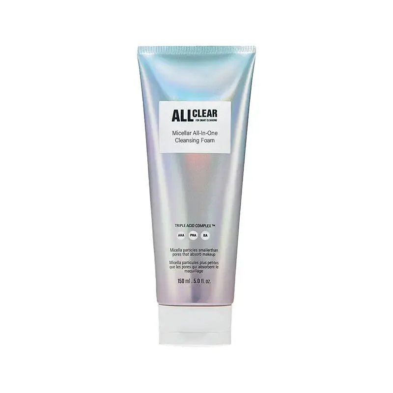THE FACE SHOP All Clear Micellar All-In-One Cleansing Foam