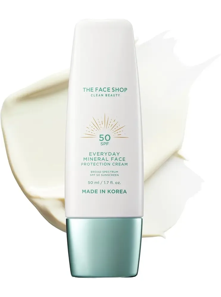 THE FACE SHOP Everyday Mineral Face Sunscreen SPF 50